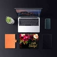 thumbnail image 6 of Inspirational Quote Floral Mouse Pad, Roses Floral Mouse Pad for Computer, Red Flowers Mouse Mat, Desk Accessories Womens Mousepad Office Gifts, 9.5x7.9 inch, 6 of 6