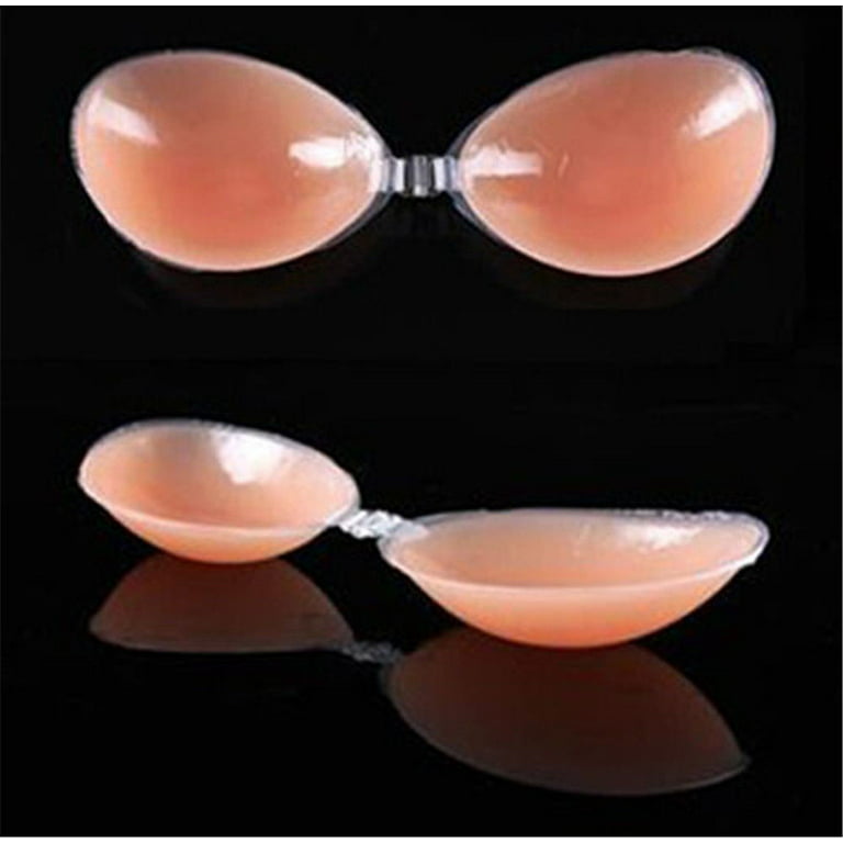 Buy Eagle Enterprise Women's Silicone Gel Invisible Self-Adhesive Stick-on  Push Up Strapless Bra at