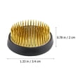 thumbnail image 2 of OFFIGAM Copper Flower Arrangement Bases Home Decoration Florists 2Pcs 1.3X1.3X0.8In, 2 of 10
