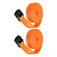 thumbnail image 2 of 2 correas de , correas de , correas multifuncionales para portaequipajes de techo de coche para motocicleta, Snowboard, remolque de carga Naranja, 2 of 8