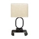 thumbnail image 2 of RKSTN Wall lamps Bedside Table Lamp With 2 USB Charging Portsh And 2 AC Sockets Press Lamp With Fabric Linen Shade For Living Room Bedroom Office Reading Work, 2 of 8