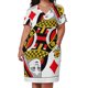 thumbnail image 2 of of s-baraja de cartas clásica para mujer vestido de noche con bolsillo suelto Casino Poker Q vestidos de baile, 2 of 6
