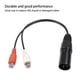 thumbnail image 5 of Bearachild Adaptador XLR a de 3 núcleos, amplificador de potencia, divisor de Audio portátil, convertidor de Cable, conector de conversión, Cables de audio/vídeo, 5 of 6