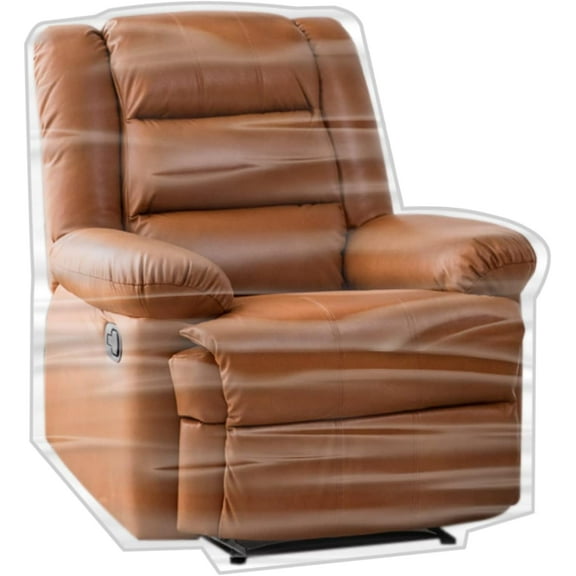Heavy Duty Water Resistant Armchair Cover, Thick Recliner Cover, Waterproof Plastic Shield Covers for Indoor & Outdoor(Clear)