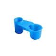 thumbnail image 2 of Aximioll Blue Bird Double Water Feeder, Plastic Automatic Pigeon Water Dispenser, Bottle Connect Drinking Cup, Bird Cage Accessory for Pigeons, Parrots, 2 of 5