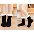 thumbnail image 4 of OugPiStiyk Womens Winter Super Soft Warm Cozy Fuzzy Fleece-Lined with Grippers Slipper Socks, Health & Beauty Care Products, 4 of 5