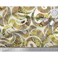 thumbnail image 3 of Soimoi Moss Georgette Fabric Floral & Leopard Animal Skin Fabric Prints by Yard 42 Inch Wide, 3 of 3