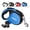 Blue, variant on Emperor Pets 26 ft Retractable Dog Leash Large Dogs, Black - Up to 110 lbs, Heavy Duty Dog Leash Retractable 26 ft, Aura Series - BK26