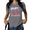1-Grey, variant on UNISHE Women's Funny Crabby Graphic T-Shirt Humorous Beach Vacation Tee Coastal Summer White Top