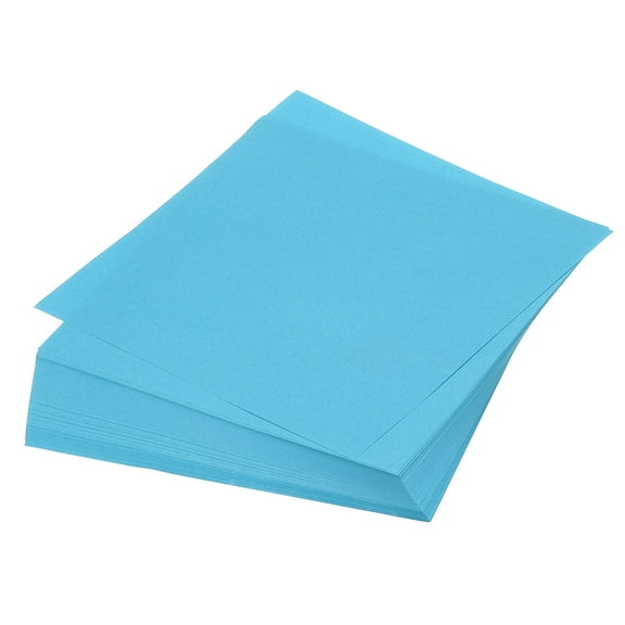 125 Sheets Origami Paper Double Sided 6x6 Inch(15x15cm) Square Sheet for Art Craft Project, Lake Blue