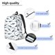 thumbnail image 3 of Balery Cute Shark Mochila Clásica Impresa Básica para Viaje, Mochila Escolar Resistente al Agua, Mochila de Lona con Correas Ajustables-Small, 3 of 5