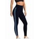 thumbnail image 3 of de Compresión para Control de Abdomen para Mujer, Pantalones de Yoga para Correr y Hacer Ejercicio con Cintura Alta. Azul XL, 3 of 8