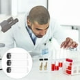 thumbnail image 4 of WHAMVOX  12 Pcs Glass Sample Vial Simple Refillable Transparent Travel, 4 of 8