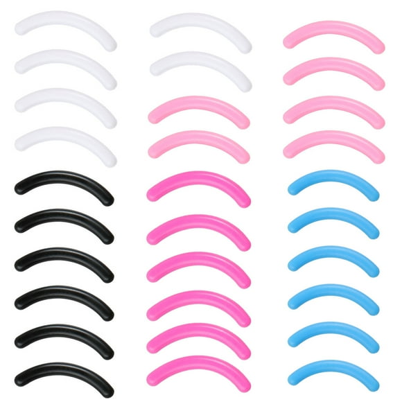 30 piezas de repuesto para rizador de pestañas, almohadillas de repuesto de silicona para rizador de pestañas.