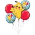 thumbnail image 1 of Bouquet de globos Amscan Pokemon (5 globos de aluminio) Amscan Decoración Cumpleaños, 1 of 2
