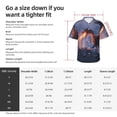thumbnail image 6 of Lsque Winter Fire Dragon pattern Hawaiian Shirt for Men, Unisex Summer Beach Casual Short Sleeve Button Down Shirts-XX-Large, 6 of 9