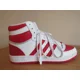 thumbnail image 3 of Ad-id-as Top Ten RB Mens FV4925 White Scarlet Red Leather Athletic Shoes Size 10, 3 of 6