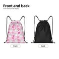 thumbnail image 5 of Kdxio Sunflower Rabbit Print Drawstring Backpack Bag,Waterproof Draw String Back Sack, Gym Drawstring Bags Swim Bag For Unisex, 5 of 9