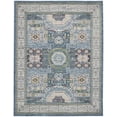 thumbnail image 2 of Nourison Global Vintage French Country Ivory Light Blue 8'10" x 11'10" Area Rug, (9' x 12'), 2 of 8