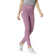 HUE Women's Wide Waistband Hold It Leggings, Dragon Fruit, X-Large