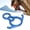 Blue, variant on Suodoka Aluminium Alloy 40KN Pulling Force Ox Horn Shaped 8 Descender Gear for Rock Climbing Rigging Plate Safety Belay Device Equipment (6.69 inches / 17 cm) Blue