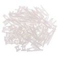thumbnail image 1 of Abbracc, 50 Pièces Blanches en Forme de Queue d'Hirondelle Porte-Plaquettes Photo pour la Maison, 1 of 9