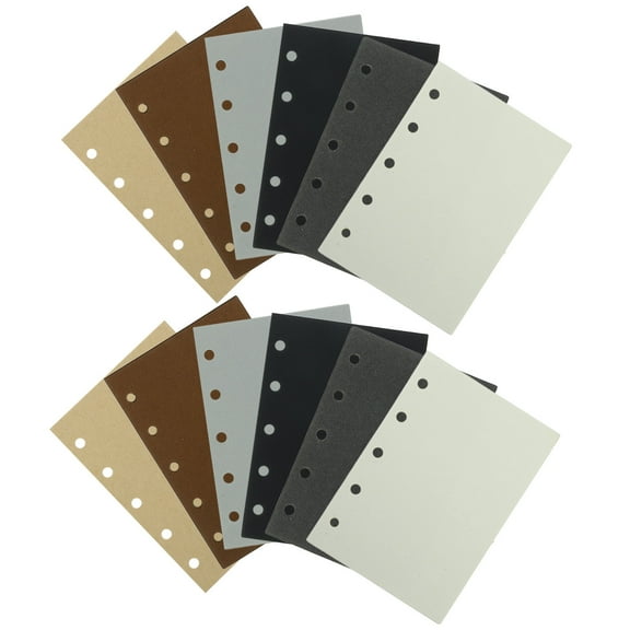 WRISTBIQUE 300Pcs Notepad Refills Loose Leaf Paper Planner Binder Refill Assorted Color