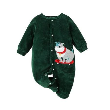 

adviicd Jumpsuit Boy Summer Romper Toddler Kids Infant Girls Boys Cartoon Animal Prints Long Baby Boy 18-24 Months Clothes