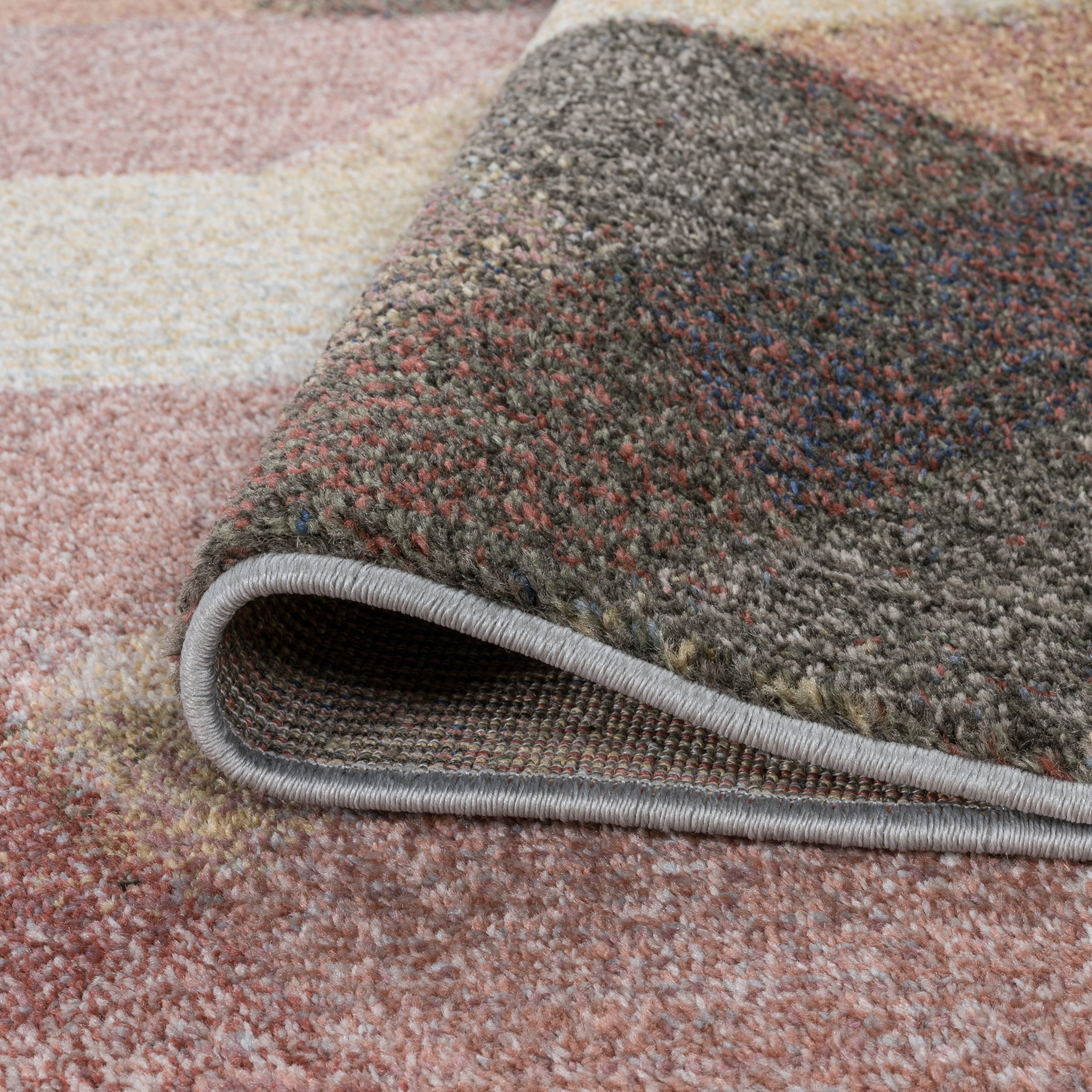 2x8 Modern Navy Runner Rugs for Hallway | Indoor Entry, Entryway, Walkway or Kitchen Rug 2'3'' x 7'3''