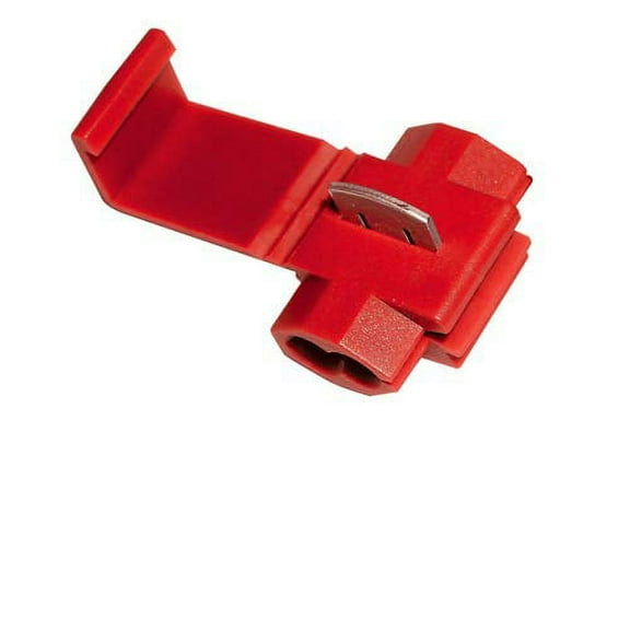Quick LINE SPLICERS/ADAPTERS Vinyl 22-18 Gauge RED -25PK