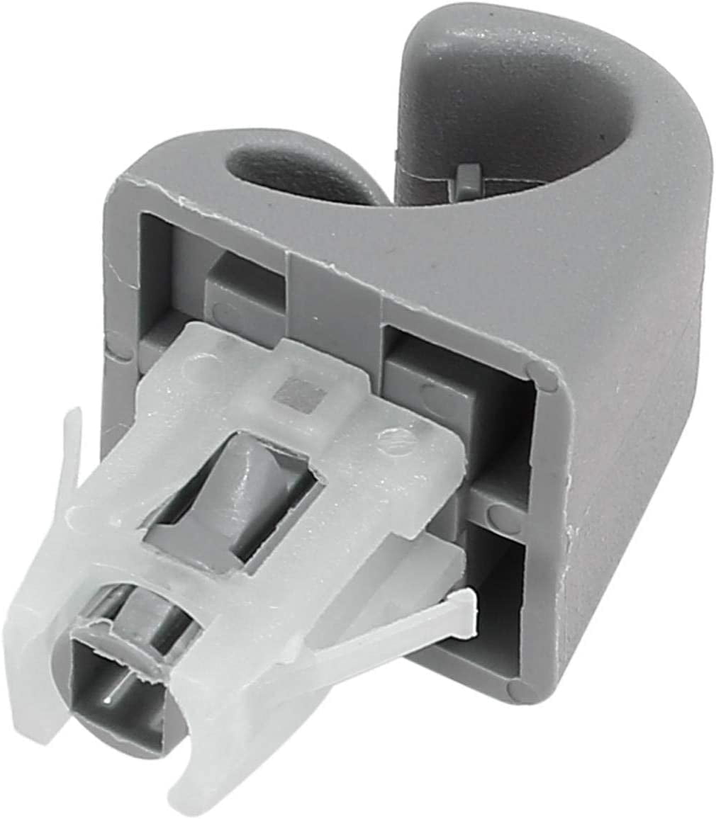 m＊maman Gray Car Plastic Sun Visor Hook Clip Bracket Retainer 74348