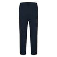 thumbnail image 4 of DDAPJ pyju Mens Dress Pants Slim Straight Fit Chino Pants Basic Solid Business Casual Pants Elastic Waist Comfy Trousers with Pockets Navy XXL, 4 of 6