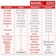 thumbnail image 4 of Eigraketly Pantalla digital automática Recuentos de multímetro Probadores de resistencia de mantenimiento de alta precisión 9999 Recuentos Medidores de medidas dimensionales Rojo Eigraketly TO010620-01, 4 of 6