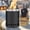 Black, variant on Eclaron 7.5" Tabletop Fire Pit - Smokeless & Portable Mini Fire Bowl, Dual Fuel, 304 Stainless Steel with Carry Bag for Outdoor
