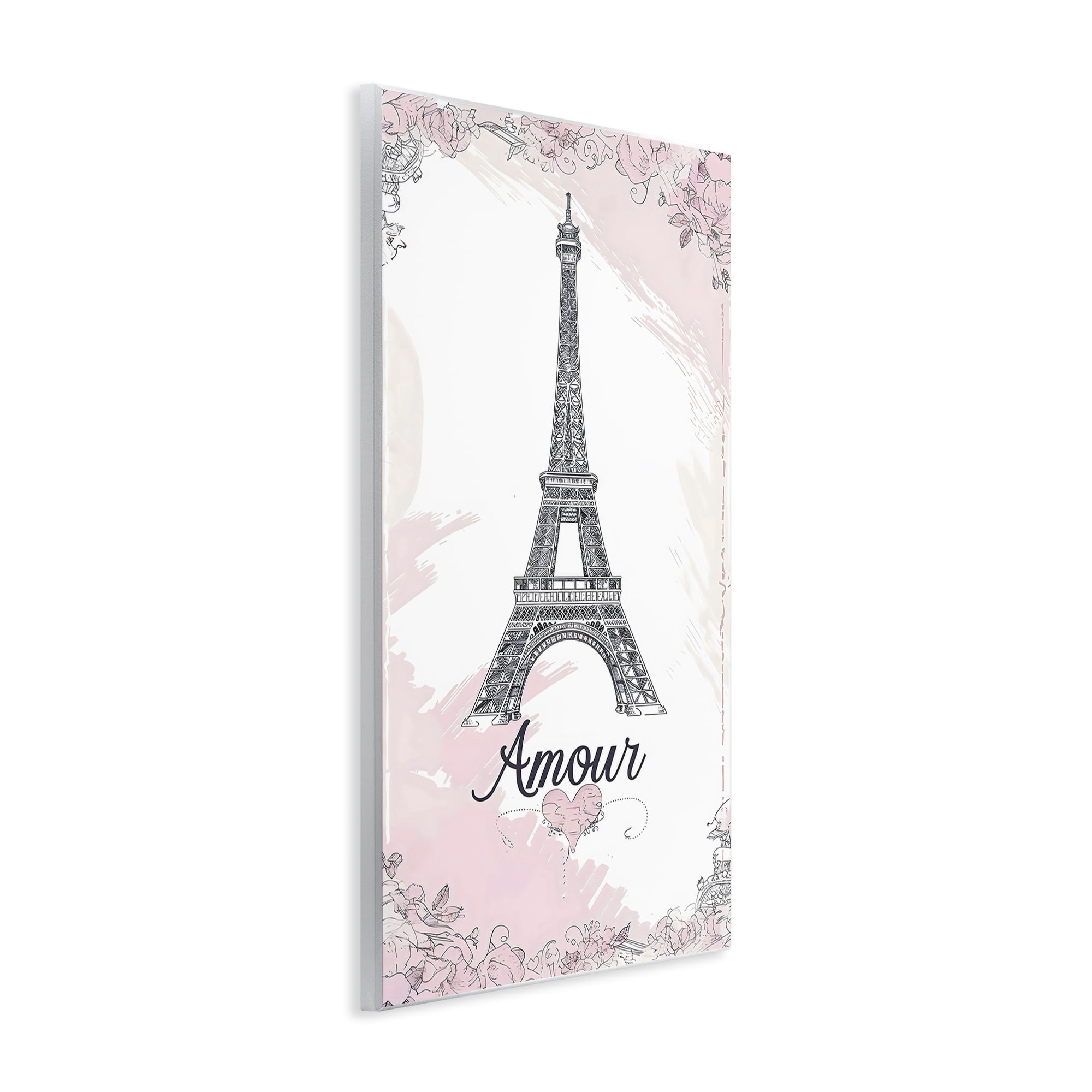 Stupell Industries Amour Vintage Eiffel Tower Wall Plaque Art, design by Creative Studio