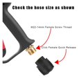 thumbnail image 4 of For 4000PSI High Pressure For Car Cleaning With 5 Quick Connect Cleaning Water Gun Color Nozzle Kit ,Ruggedly Built, 4 of 6