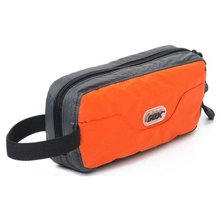 Gox Travel Toiletry Bag Dopp Kit Case Ultra-Light Cosmetics Bag Makeup Organizer(Orange)