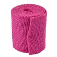 thumbnail image 2 of Unique Bargains Wedding Jute Belt Rope Cord String Pack Strap Arts Craft Roll Fuchsia 2.2 Yard Burlap Ribbon, 2 of 3