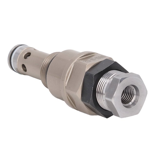 Válvula de desbordamiento principal válvula de alivio de conexión hermética de acero Interfaz precisa perfectamente compatible para rodillo compactador ANGGREK Otros