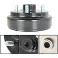 thumbnail image 4 of EPOTOOR Golf Cart Rear Wheel Brake Drum for EZGO TXT PDS Electric 82+ 19186G1P 17082-G2, 4 of 6