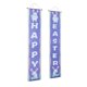 thumbnail image 3 of 1 par Feliz Pascua Temy Party Banner Pascua Coplas de Pascua Signo de la puerta de Pascua HOMEMAXS 13715415-MX, 3 of 6