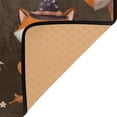 thumbnail image 4 of Non-Slip Area Rug 31"x20" Indoor Washable Floor Mats Carpet Printed for Living Room, Bedroom, Home Decor Cute Foxes in Cute Costumes, 4 of 7