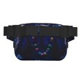 thumbnail image 3 of Bingfone Fanny Packs for Women Fashion Waist Packs Bag with Adjustable Strap Waterproof Everywhere Crossbody Belt Bag for Workout Running Travelling( Starry Sky Meditating Chimpanzees ), 3 of 9