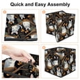 thumbnail image 4 of Animal Large Capacity Foldable Storage Basket with Handle, 10.8"x10.5"x10.6" - Storage Bins, Storage Containers, 4 of 6