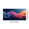 thumbnail image 3 of Neon Geometric Star Banner Backdrop Futuristic Cosmic Wall Art for Party Decorations Events Room Decor Photography Props and Background, 3 of 4