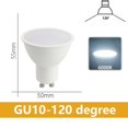 thumbnail image 1 of Bombilla de foco Led GU10, GU5.3, CA 110V, CA 220V, Cob, 6W, 7W, 8W, 220V, iluminación interior, decoración del hogar, 1 of 4