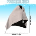 thumbnail image 3 of USB Heated Shawl Constant Temperature Warm Scarf Cape Wearable Heating Blanket For & Home, 3 of 4