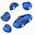 thumbnail image 5 of TOWED22 Boys and Girls Cloud Wide Slides for Kids – Non-Slip Summer Slippers Lightweight Beach, Pool, and Indoor Shower Sandals(Blue,9), 5 of 5