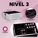 thumbnail image 3 of Cosmetiquera Profesional Maletín 4 Niveles Xtellar Color Gris, 3 of 3