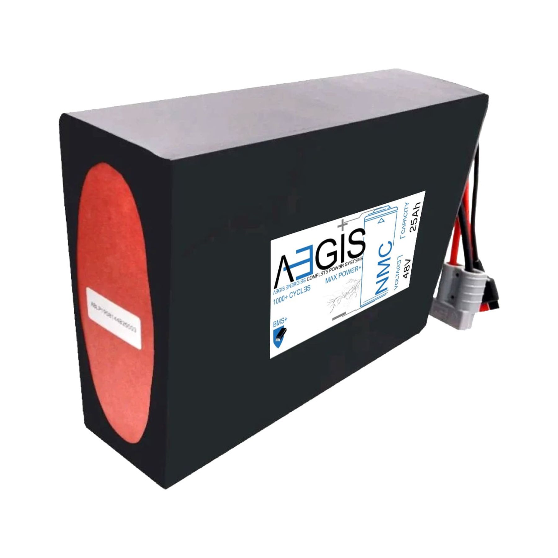 Aegis Battery 48V 25Ah Lithium Battery - NMC Deep Cycle Lithium-ion